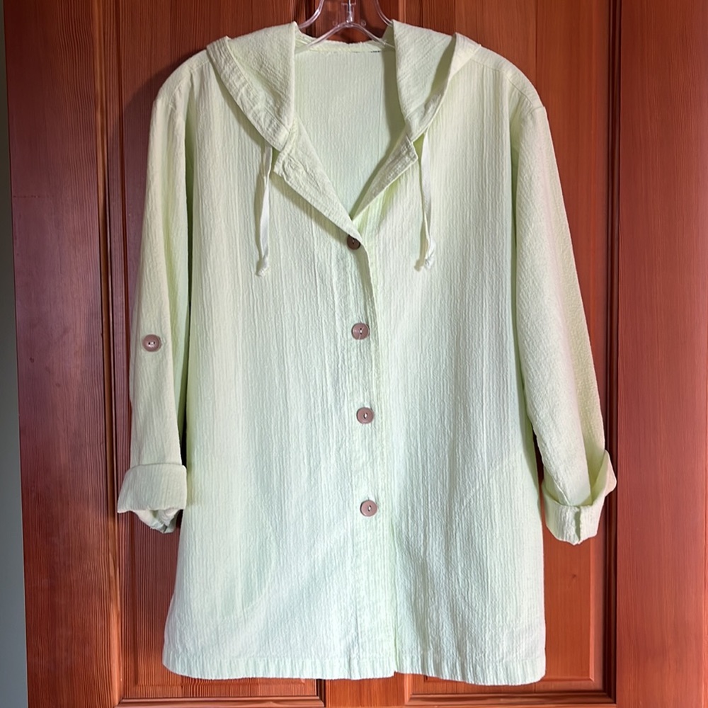 Fabric Hoodie with Pockets, Medium